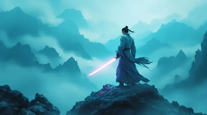 短剧《青云志》封面，古装题材